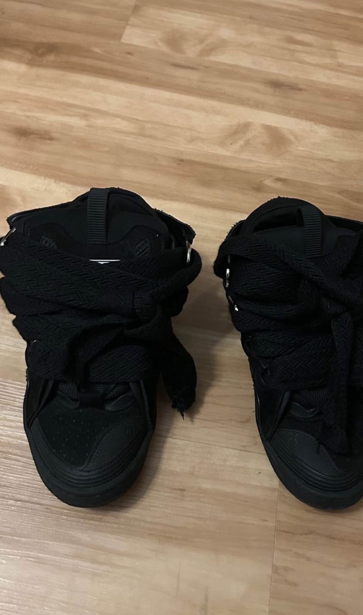 Lanvin Curb Sneaker Black Size 7 US Men