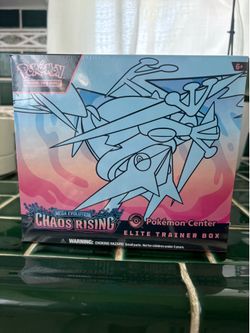 Chaos Rising ETB Pokemon Center *BRAND NEW