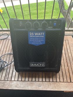 Simmons DA25 25-Watt Drum Amplifier / Practice Amp