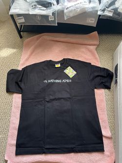 A Bathing Ape BAPE Black Logo Tee
