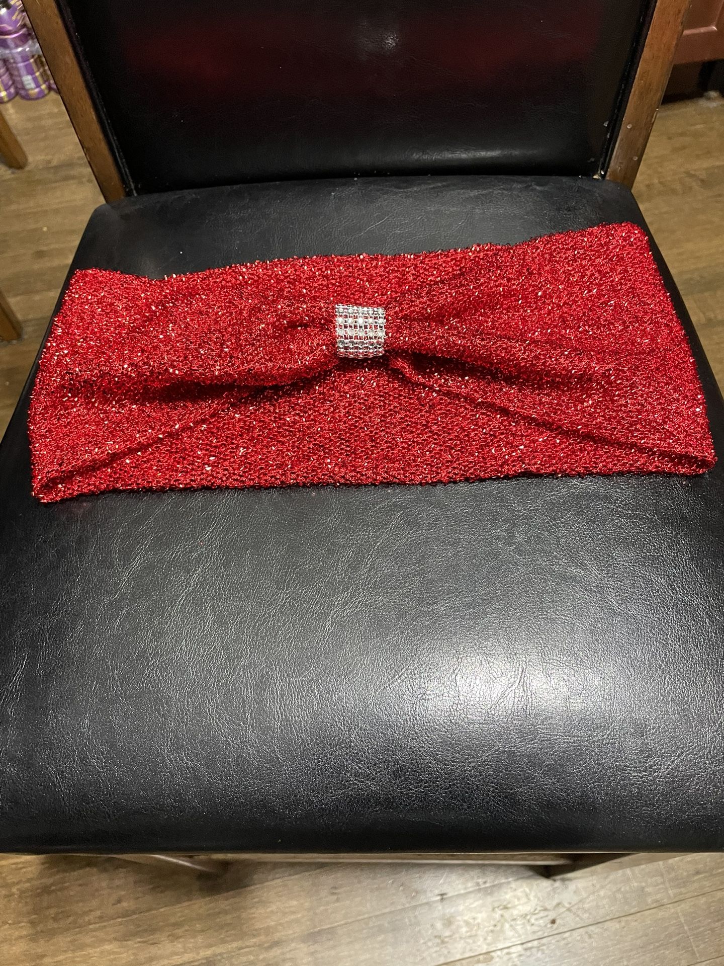 5 Pack Red Shimmer Tinsel Spandex 6Packs 30Sashes