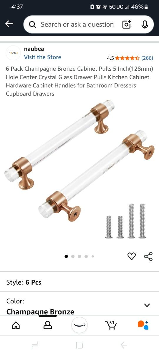 bronze cabinet handles