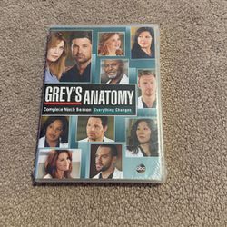 Brand New Grey’s Anatomy Complete Ninth Season DVD 