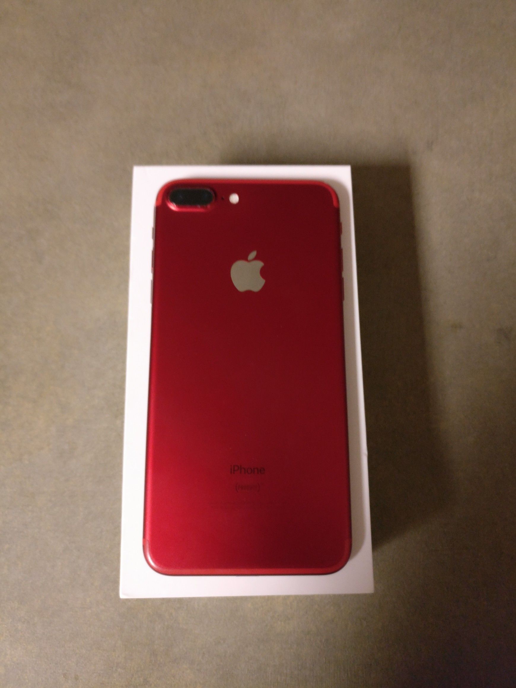 iPhone 7 plus red edition 128gb factory unlocked