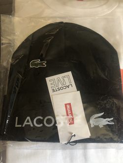 Supreme Lacoste beanie