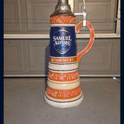 Samuel Adam's Octoberfest Beer Stein Statue