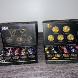 POWER RANGERS Power Coin Set/ Ninjetti Coin Set 