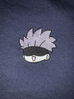 Anime Jujutsu Kaisen Embroidered Shirt 