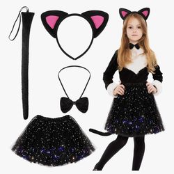 Cat Costume Set Size: (2T)
