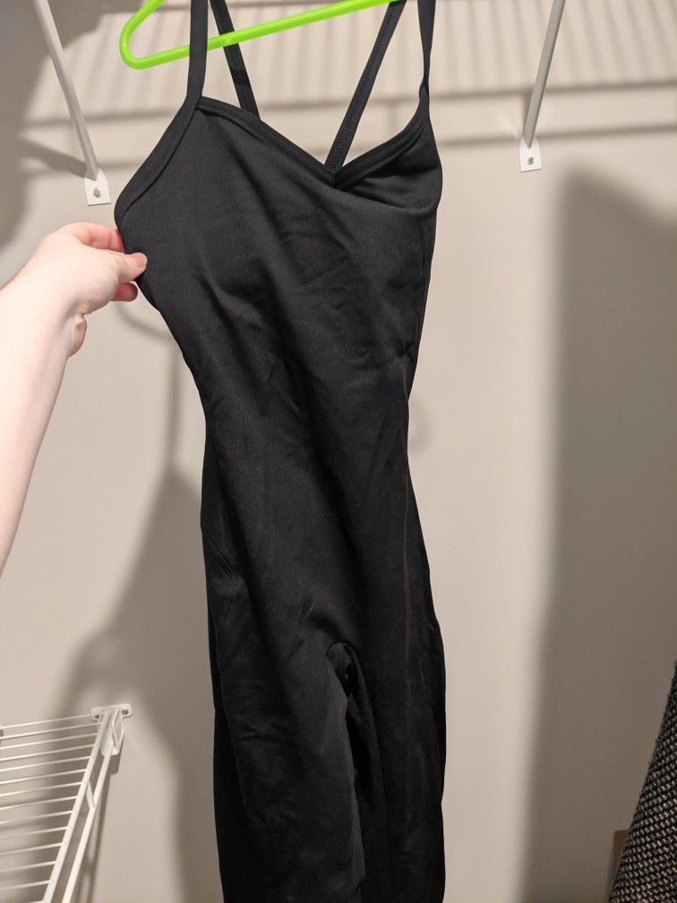 Bombshell Sportswear Black Bodysuit (Small)