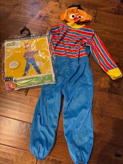 Sesame Street Ernie Kids Costume Size M (3T-4T).
