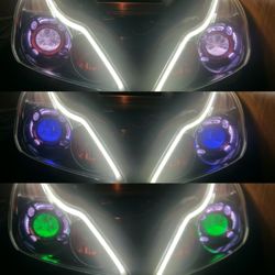G37-G35 CUSTOM ETCHED HEADLIGHT PROJECTOR LENSES $145