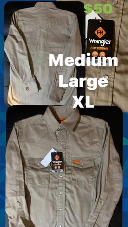 Wrangler Frc pearl snap Shirts $50 each