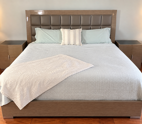 Italian Signature King Bedroom Set – Made in Italy – 6-Piece Modern Set