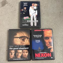 Prestige Drama 3-DVD Lot: The Cooler, The Good Shepherd, Nixon (Oliver Stone)