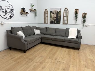 Gray Sectional Couch Free Delivery