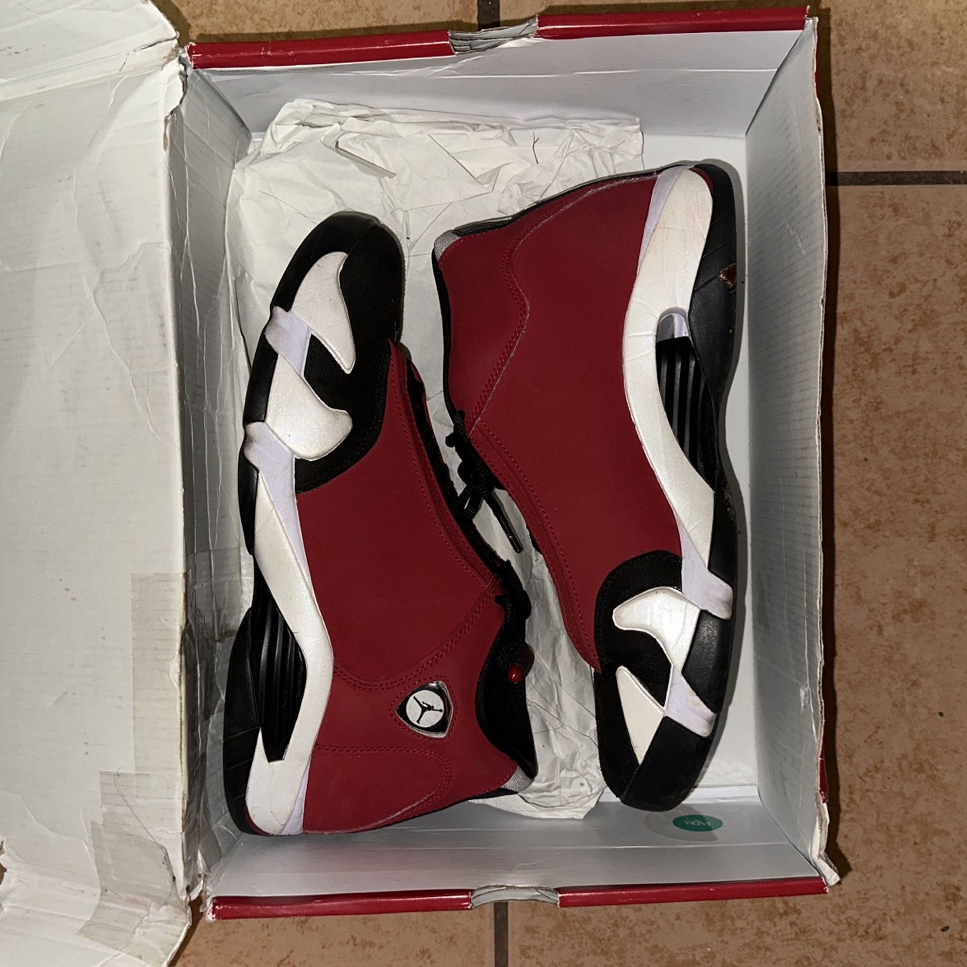Jordan 14 “ Gym Red Toro “