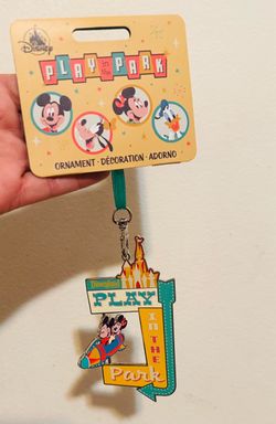 NEW Disney Play in the Park Disneyland Ornament