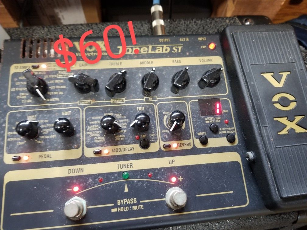 Vox ToneLab ST Guitar Preamp FX Modeler