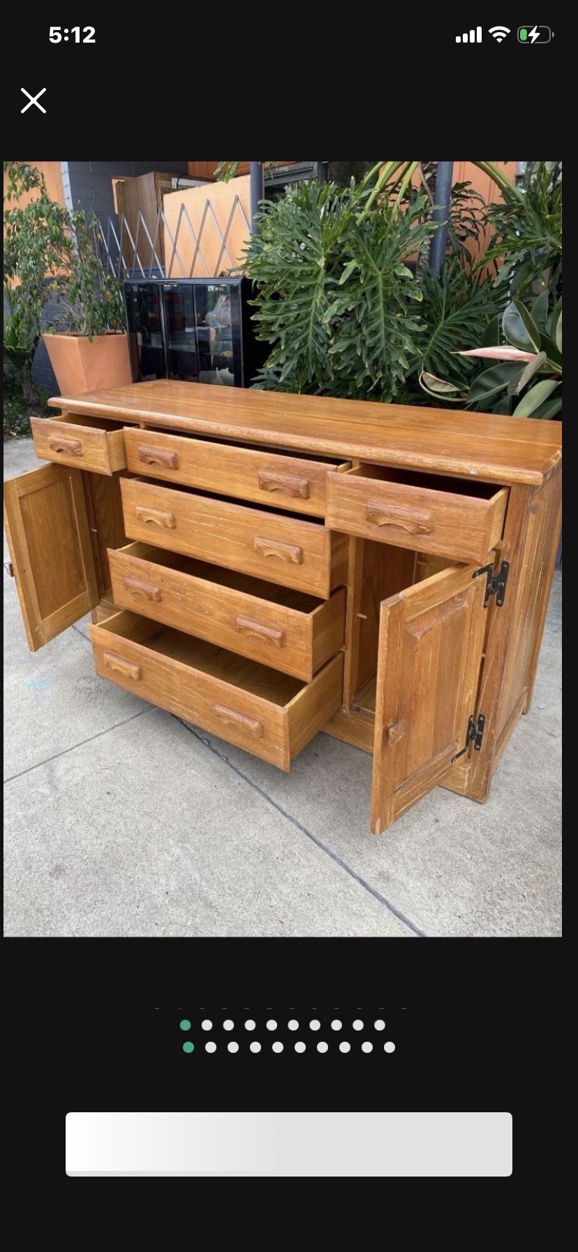 Antique Farmhouse Style Awesome Knobs Buffet Cabinet