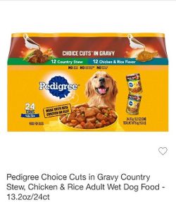 Pedigree Wet Dog Food