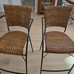 Woven Rattan chairs