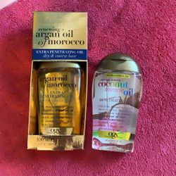 2-Ogx Hair Oil 2 For $12