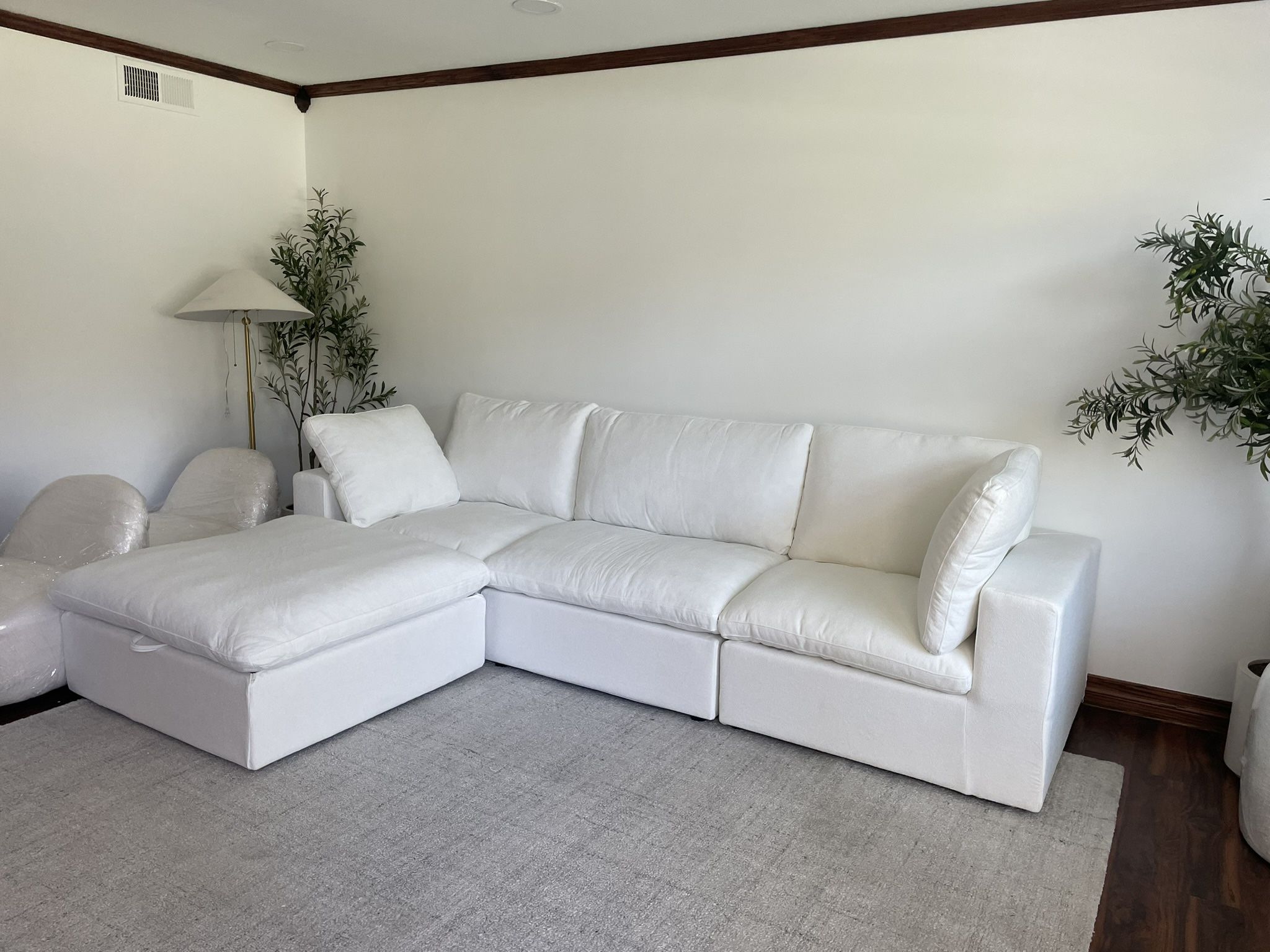 New White Cloud Sectional Couch