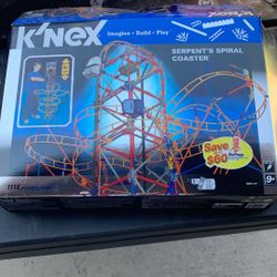 Knex Serpent’s Spiral Coaster