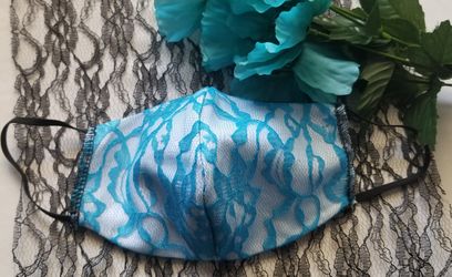 Face Mask - Reversible - Filter Pocket - Nose Wire