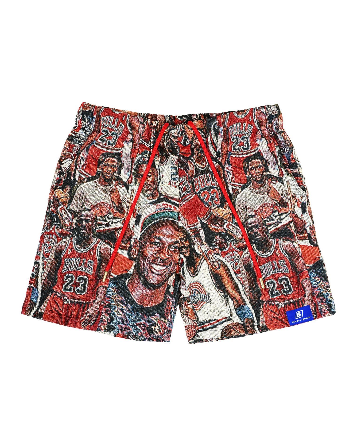Michael Jordan Collage - Tapestry Shorts