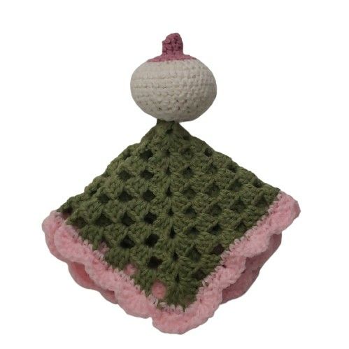 NWT Nursing Boob Baby Lovey Hand Blanket Toy
