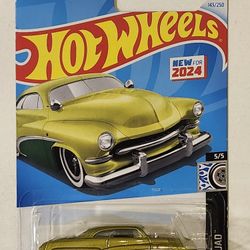 HOT WHEELS . GEORGE BARRIS. ROD SQUAD. HIROHATA MERC. 1951 MERCURY  LOWRIDER