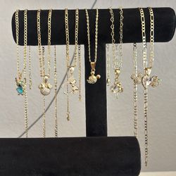 Disney Gold Dipped Necklace 