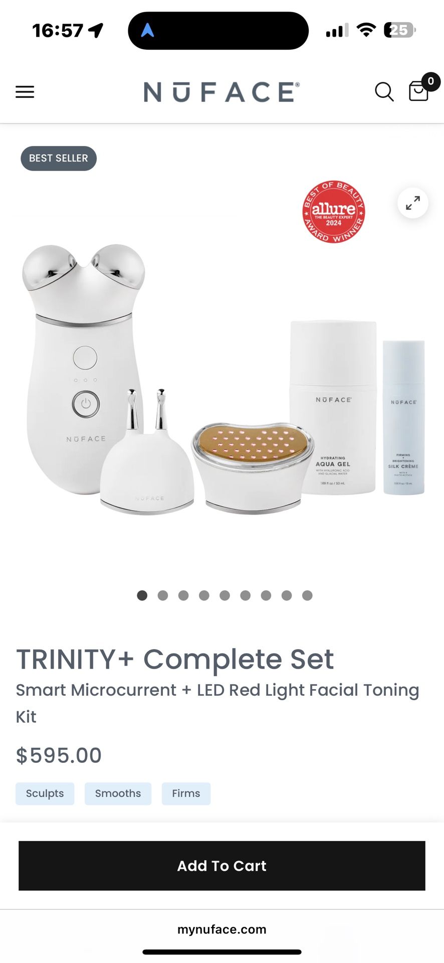 NuFace Trinity and Set