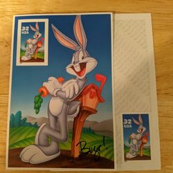 Bugs Bunny Commemorative Stamp Page