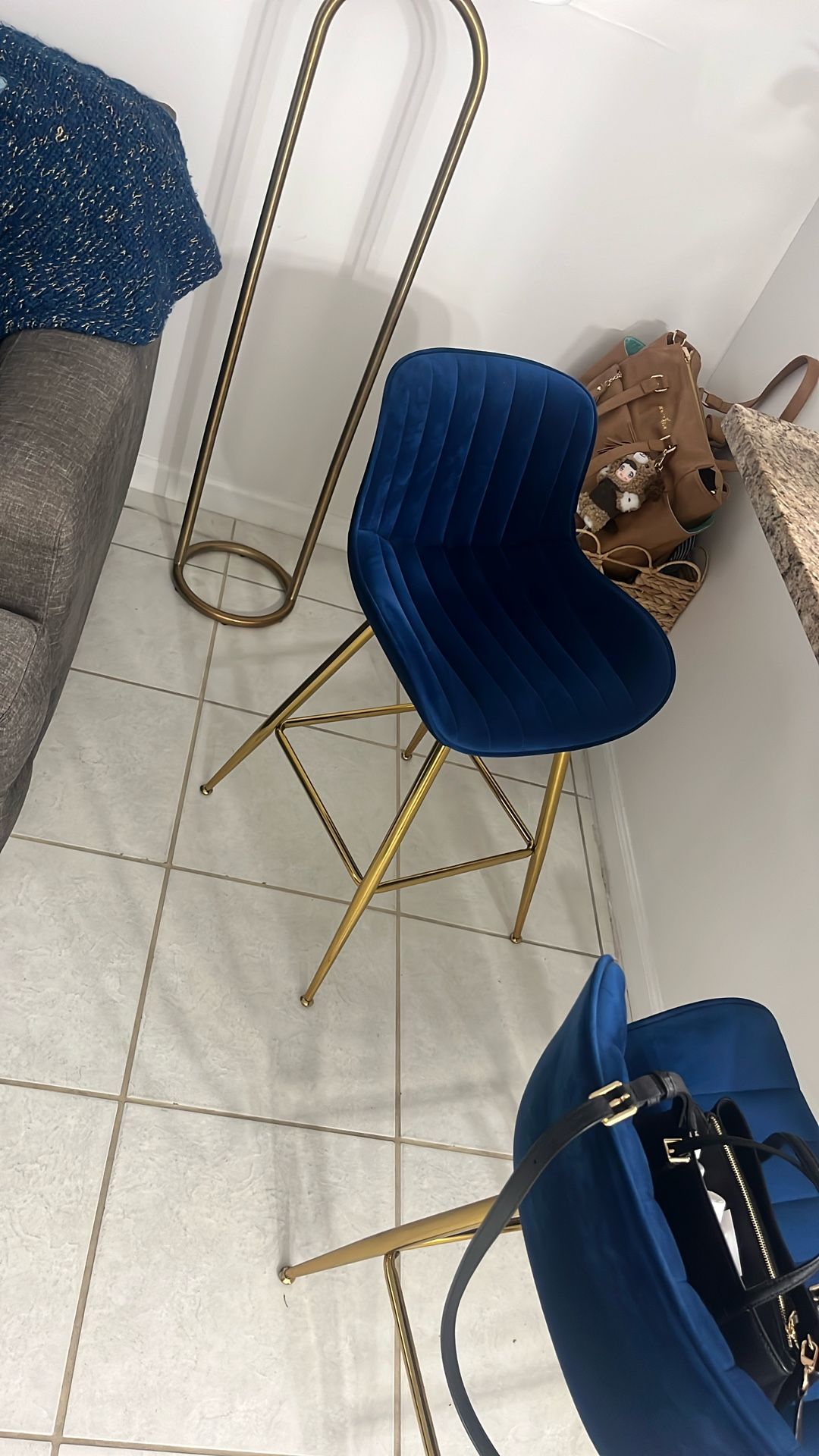 Counter Top Height Bar Stools Set Of 2