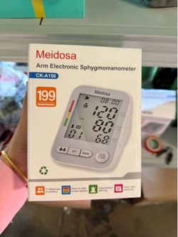 Brand New Meidosa CK-A156 Upper Arm Blood Pressure Monitor