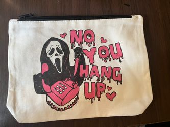 Ghostface makeup bag