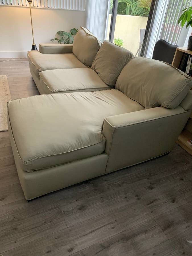 2 Piece Sectional Sofa With Chaise 