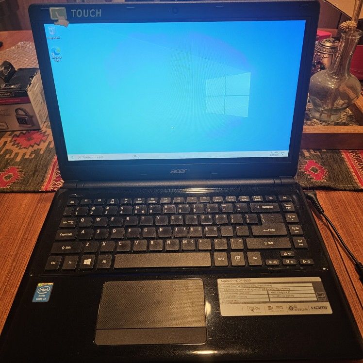Acer-Aspire 14" Touch Screen i3 1.8GHz 4GB Ram 500GB HDD E1-470P-6659 MS2376