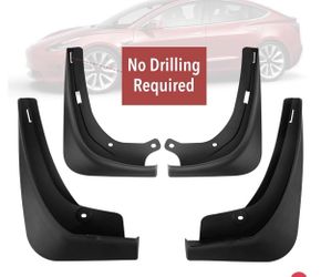 2025 Tesla Model 3 - Mud Flaps