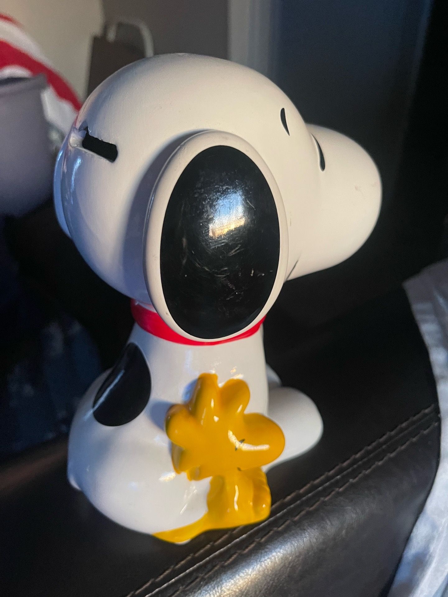 Snoopy piggy bank