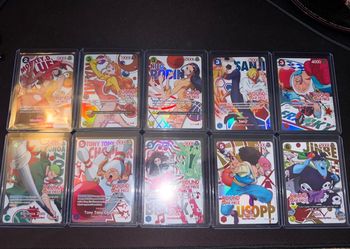 One Piece x Round 1 Promo Cards Full Set English
