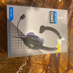 Turtle beach recon chat communicator wired PS five in PS4
