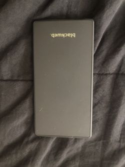 Black web power bank 5200mAh