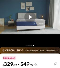 It's just the mattress—Queen size, 16 inches—completely new.