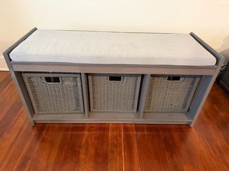 Bench with Storage