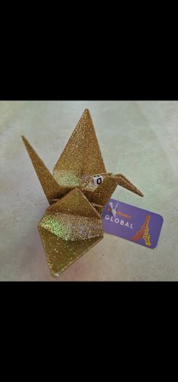 Origami Crane Ornament From World Market Global New