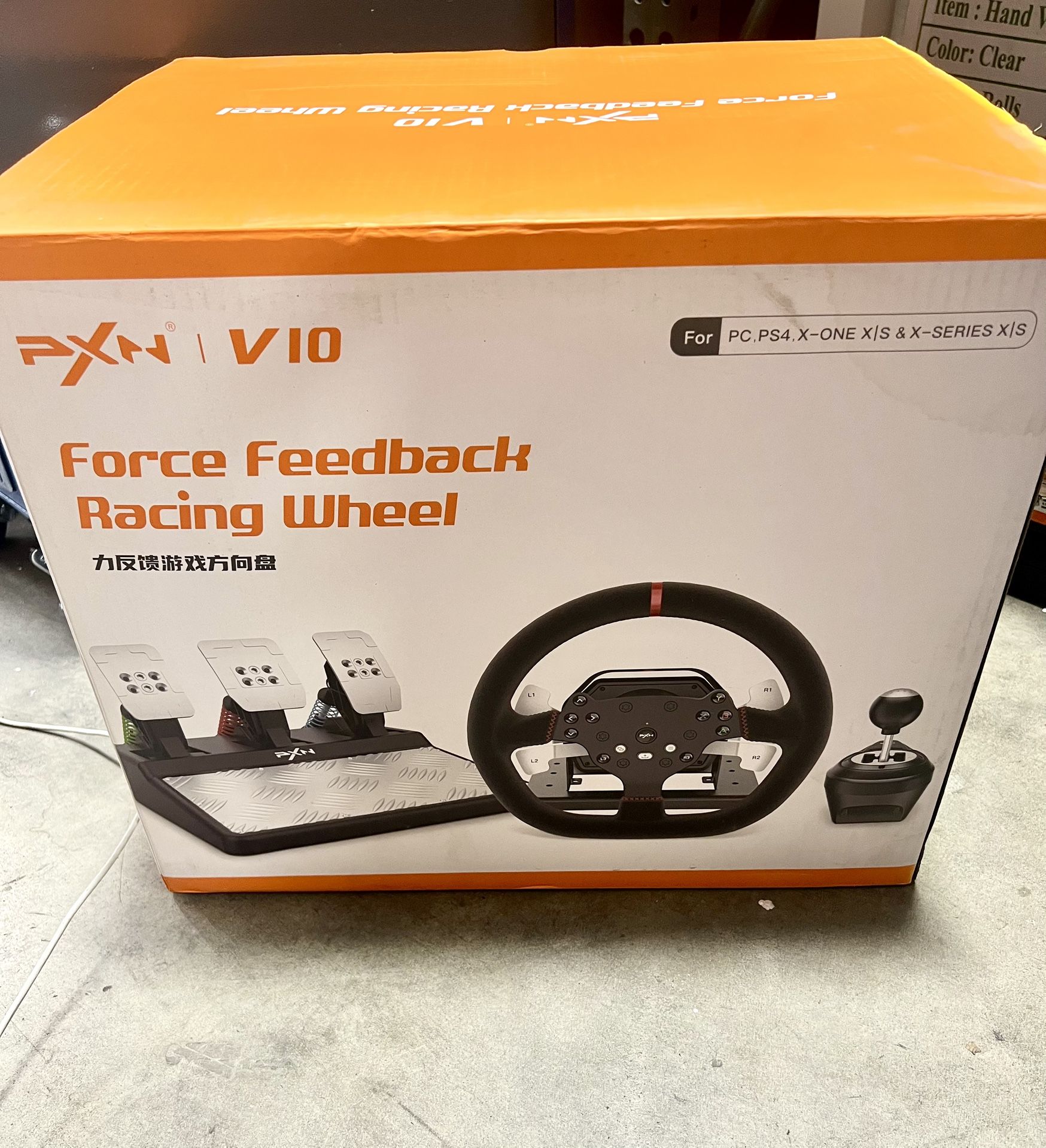 PXN V10 Force Feedback Racing Wheel
